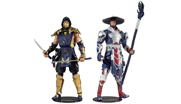 Raiden and Scorpion action figure set