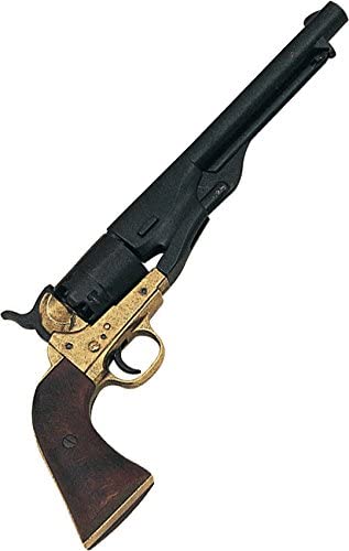 Navy Issue Brass Non-Firing Revolver Replica