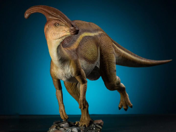 Jurassic Series Parasaurolophus 1:35 Scale Figure Replica