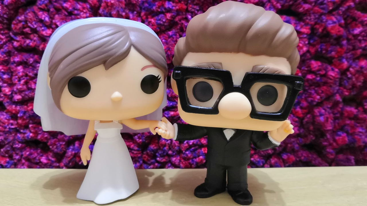 Ellie and Carl From Disney's Up are Together Forever In This Wedding Funko  Pop 2-Pack