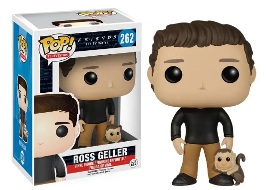 Friends Monkey Ross Geller Funko Pop