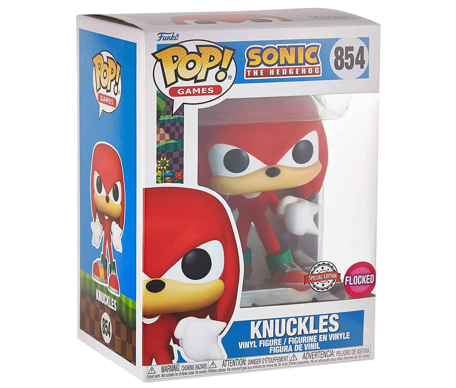 Knuckles the Echidna Flocked