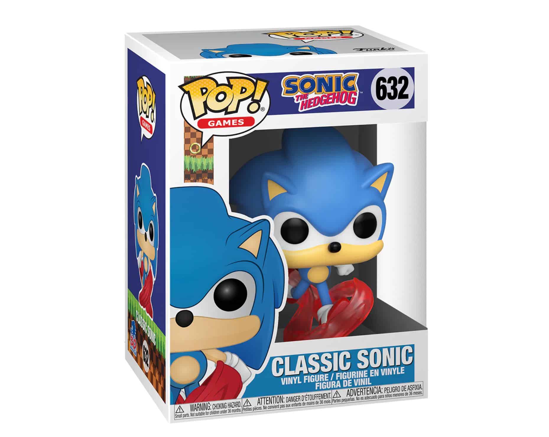 Sonic the Hedgehog Running Fast Flocked 30th Anniversary Collector's Edition