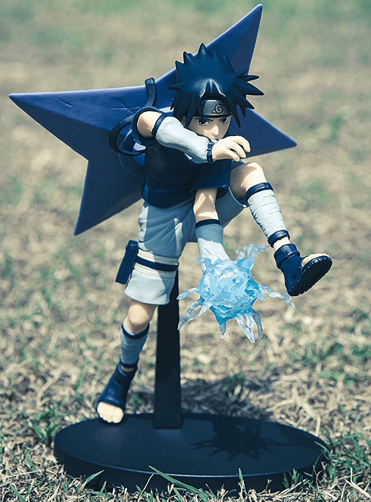 Banpresto Naruto Vibration Stars-Uchiha Sasuke-, Multiple Colors (BP17427)