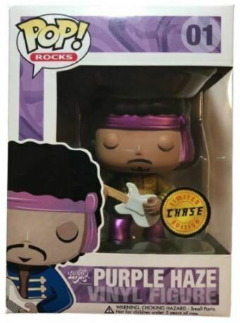 Purple Haze Jimi Hendrix Limited Chase Metallic Pop #01