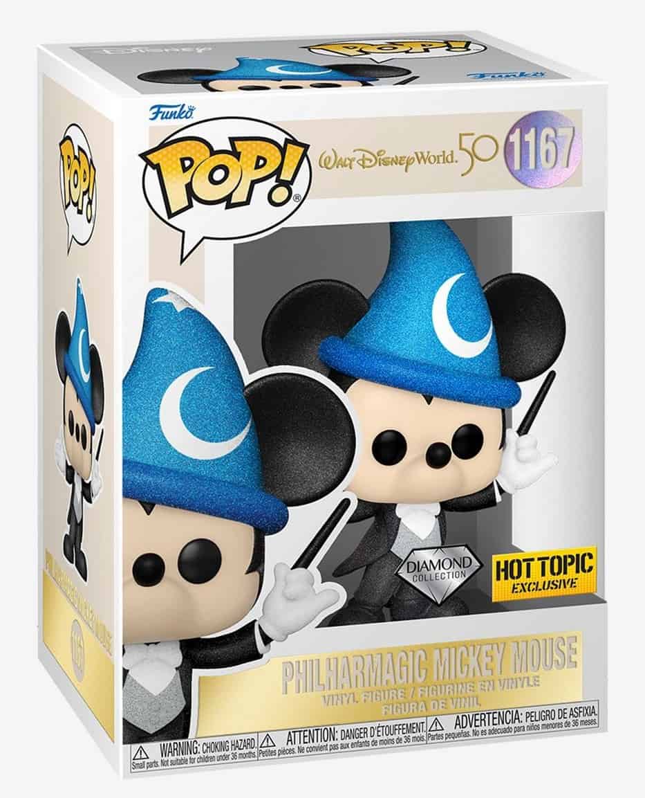 Mickey Mouse 50th Anniversary Diamond Collection PhilharMagic Pop #1167