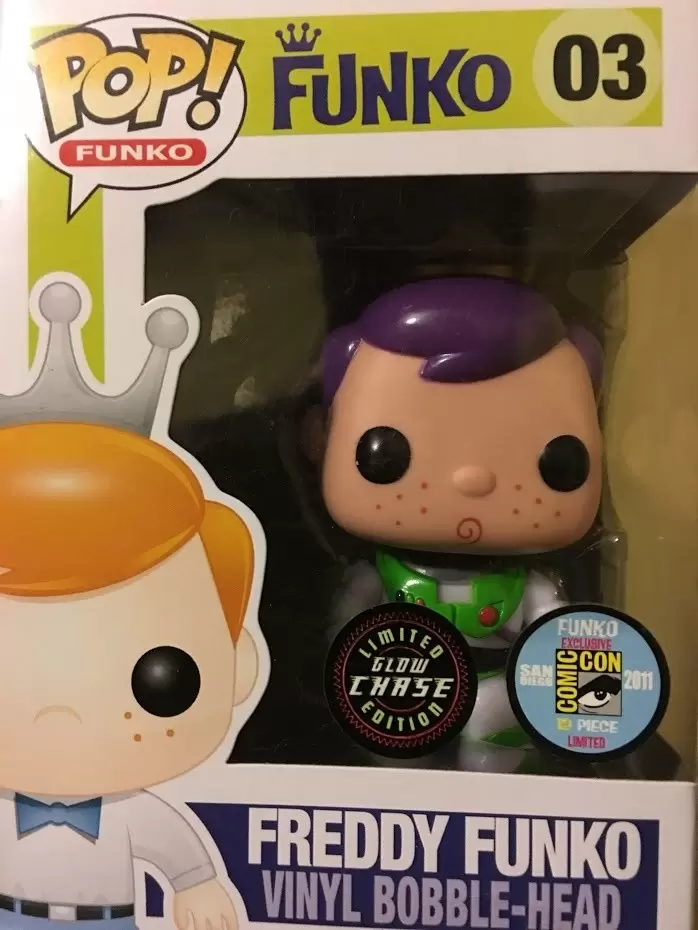 Freddy Funko Buzz Lightyear Pop Chase Variant Glow in the Dark #03