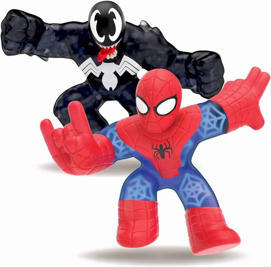 Heroes of Goo Jit Zu Licensed Marvel Versus Pack - Spider-Man vs. Venom, Multicolor, 41146  