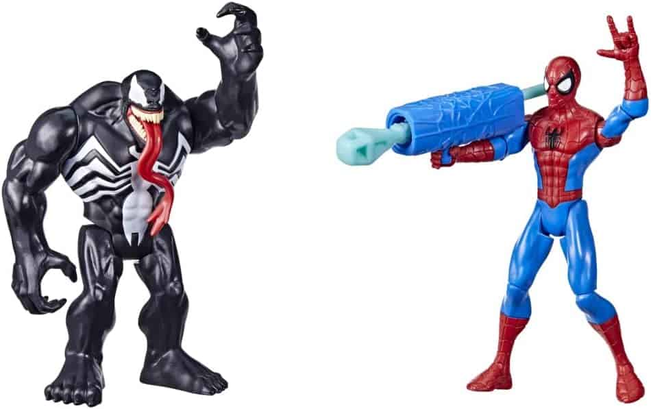 Spider-Man Marvel Vs. Venom Battle Packs, 6-Inch-Scale and Venom Action Figure 2-Pack, Toys for Kids Ages 4 and Up