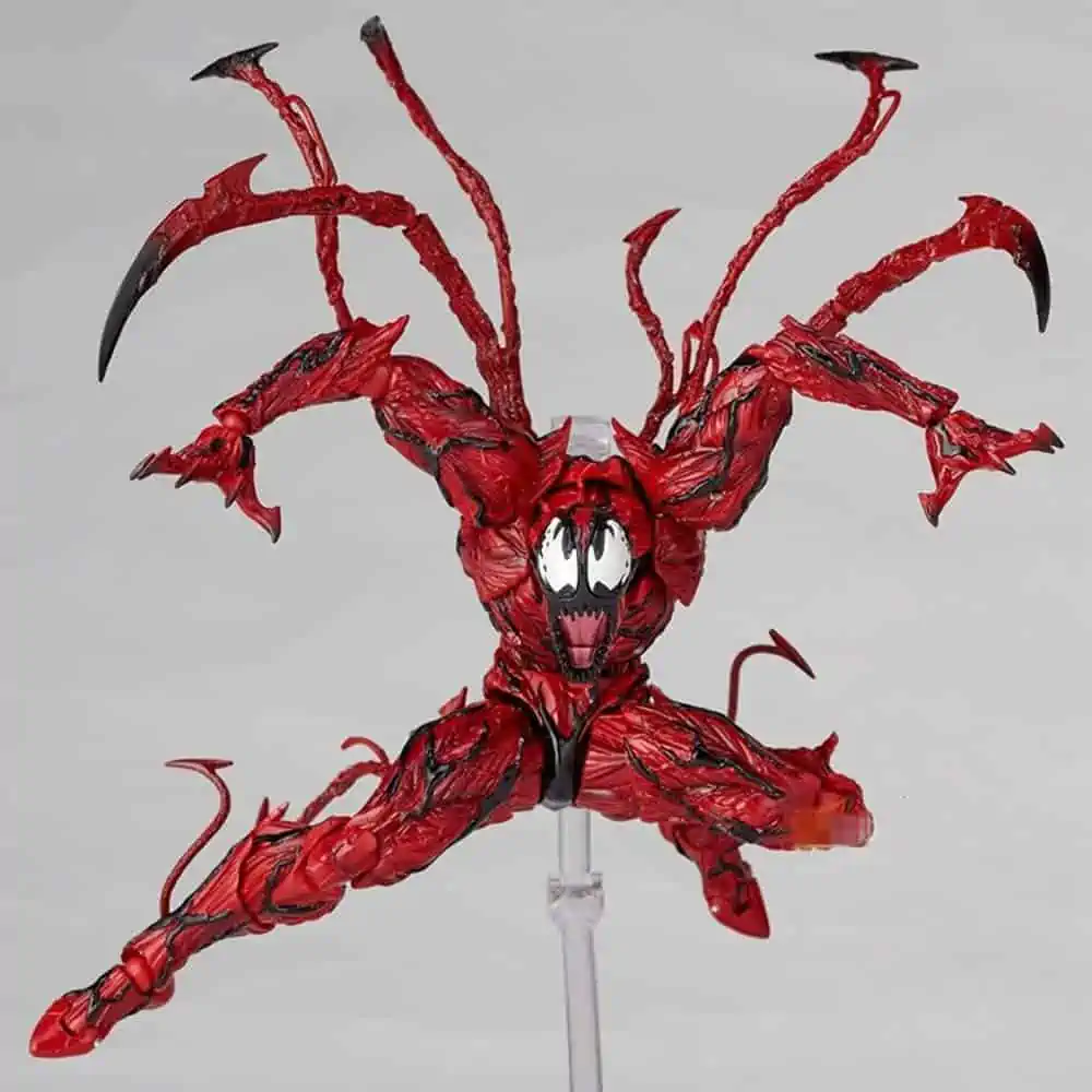 Venom Carnage Action Figure Collectible Anime Collectible Venom Doll Model Toy PVC Joints Movable Model Toy Figures Collection Model Character Statue Toy Decoration Ornaments (Venom)