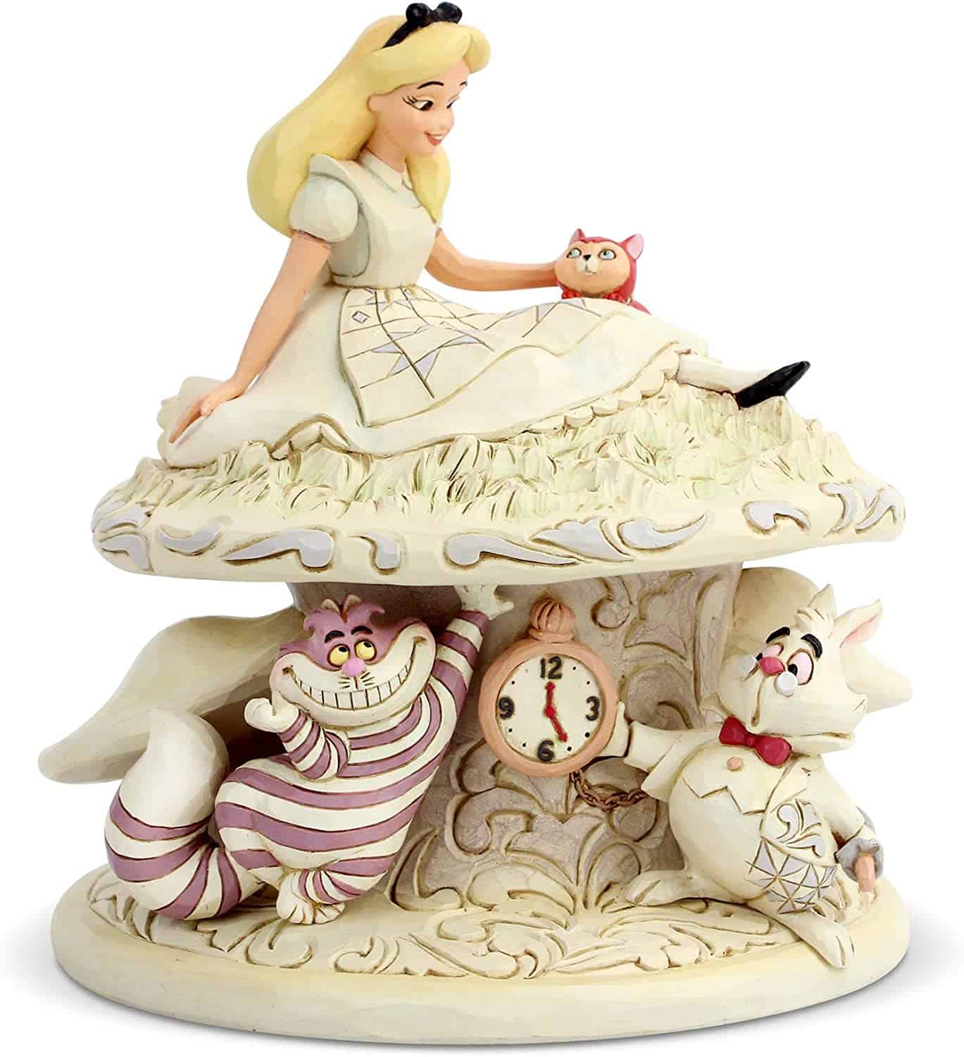 Enesco Disney Traditions by Jim Shore White Woodland Alice Wonderland Figurine