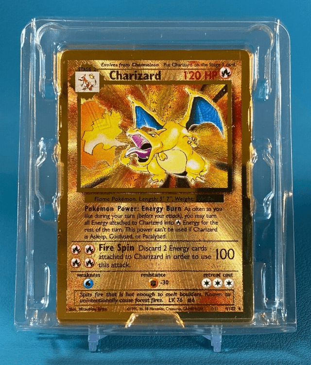 Celebrations Metal Charizard Promo Card