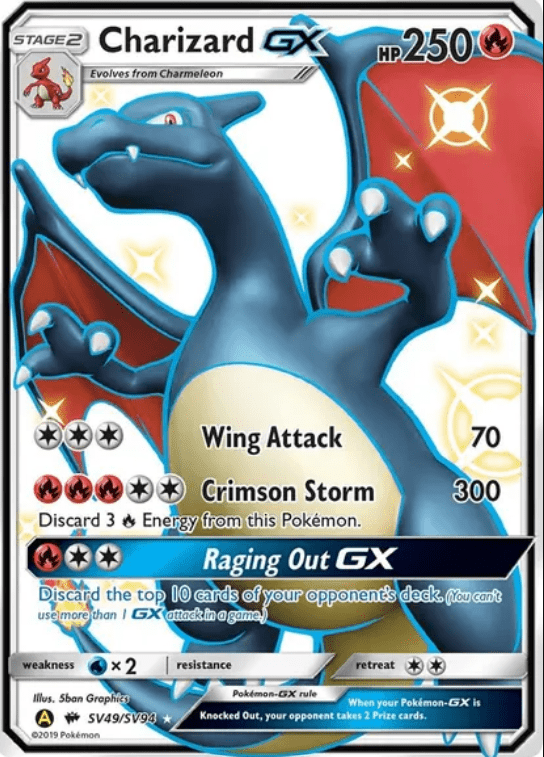 Hidden Fates Shiny Vault Charizard 