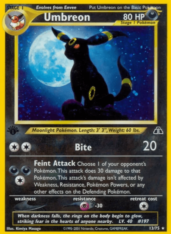 Holo Rare Umbreon