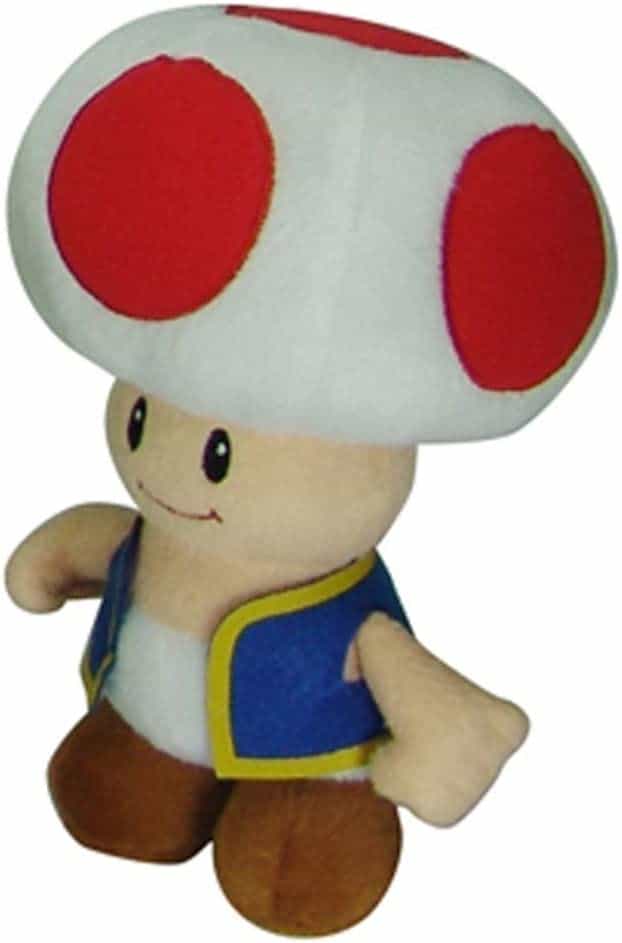 Nintendo Official Super Mario Toad Plush