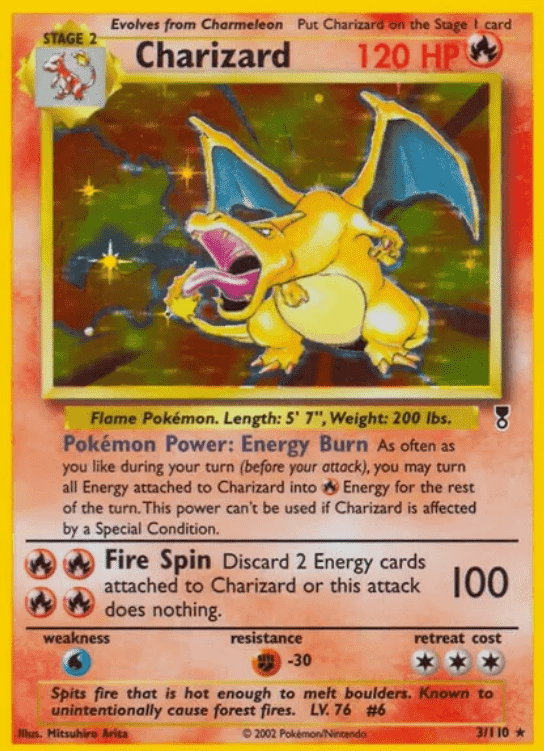 Pokémon Legendary Collection Reverse Holo Charizard