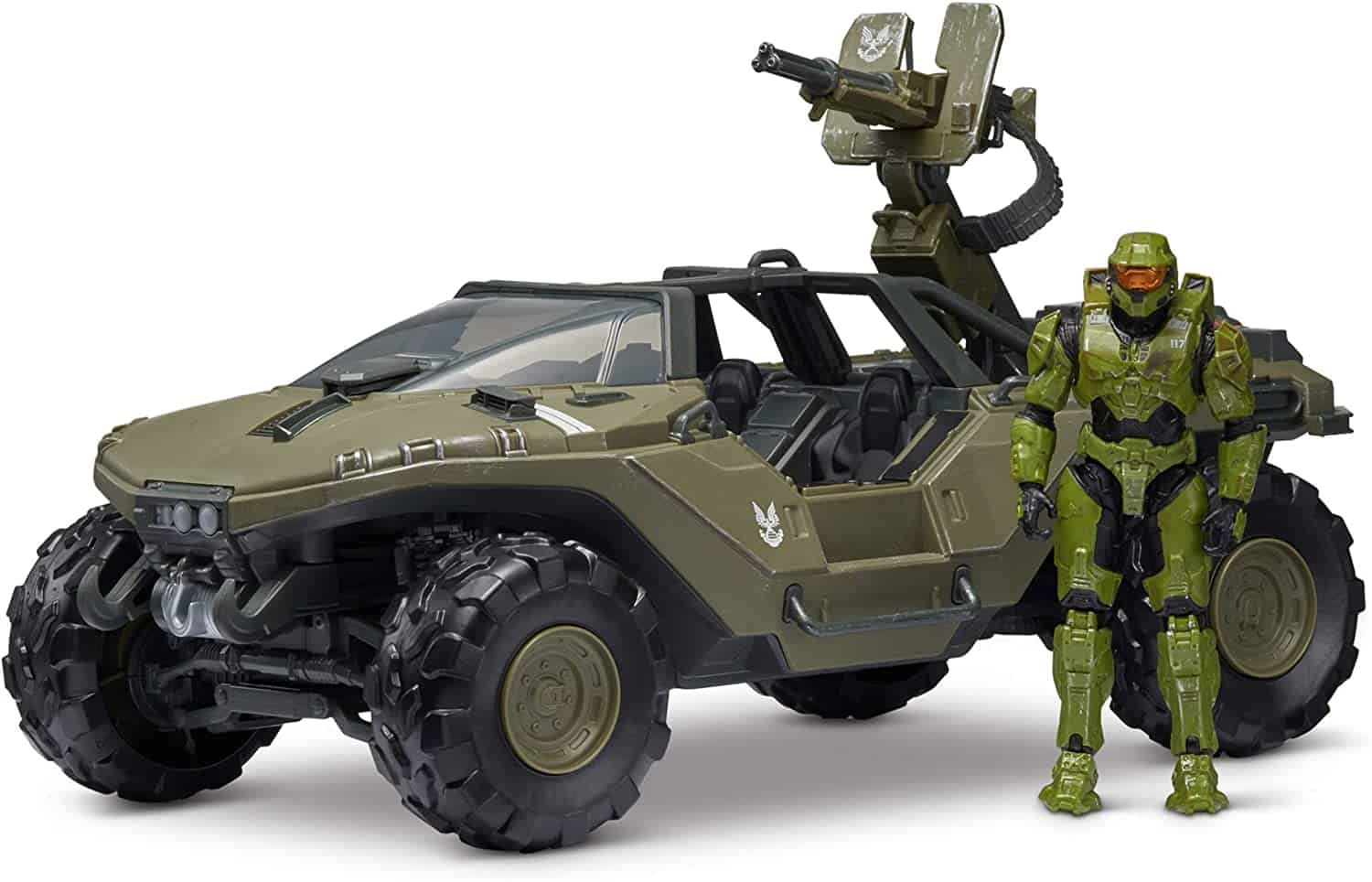 Halo Warthog with Master Chief Figure