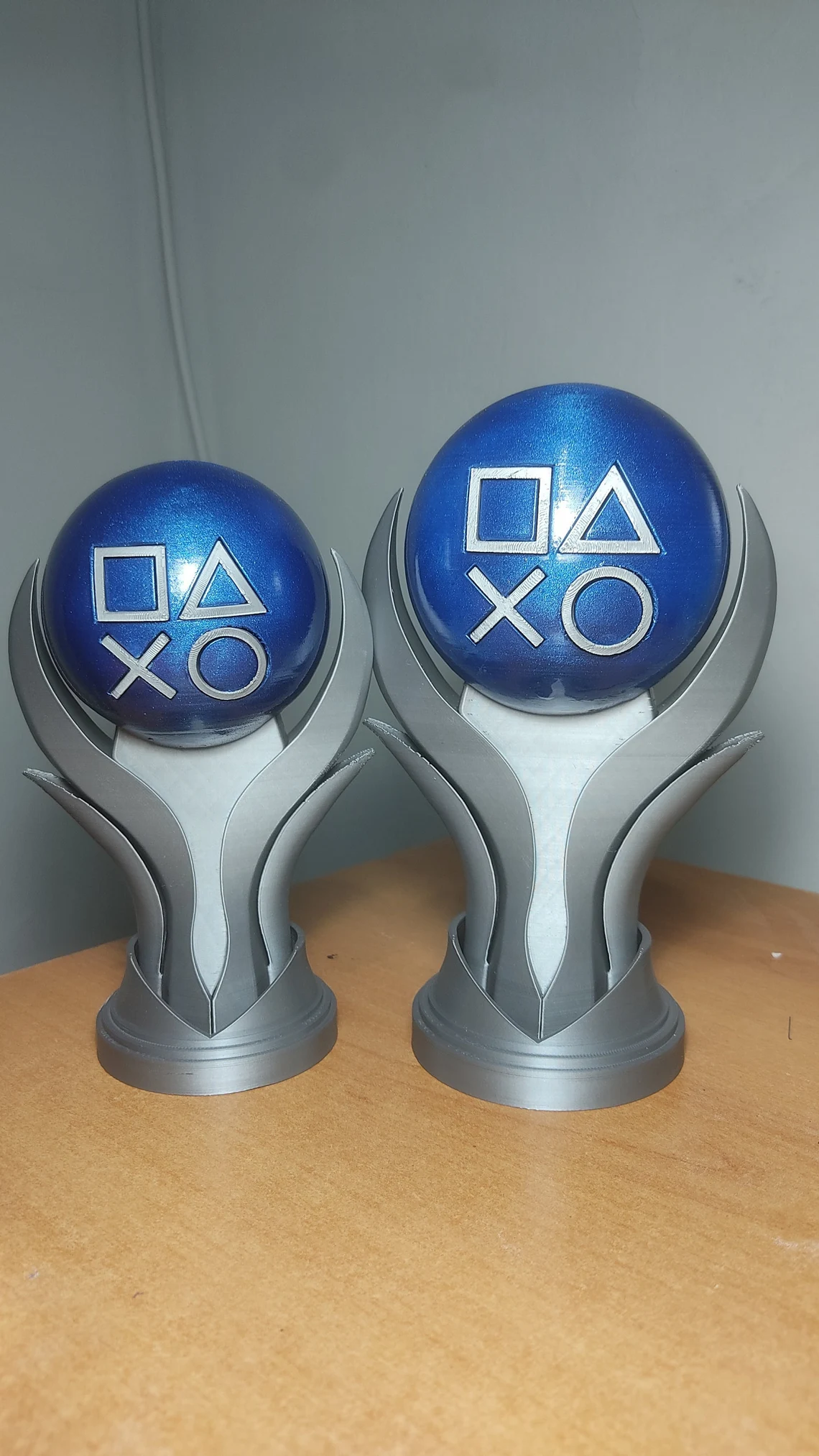 Personalized Platinum Trophy