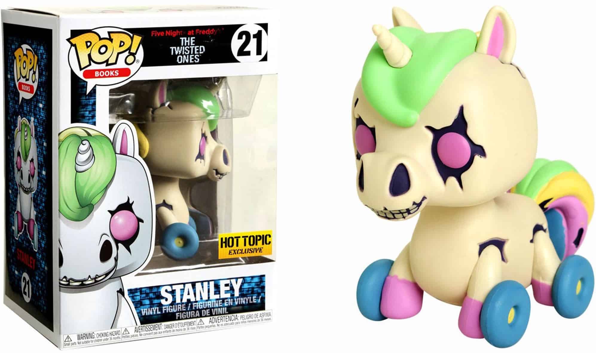 Peluche Funko FNAF Twisted Ones Stanley - Peluche Officielle, Douce, Pour Fans De Five Nights At Freddy's