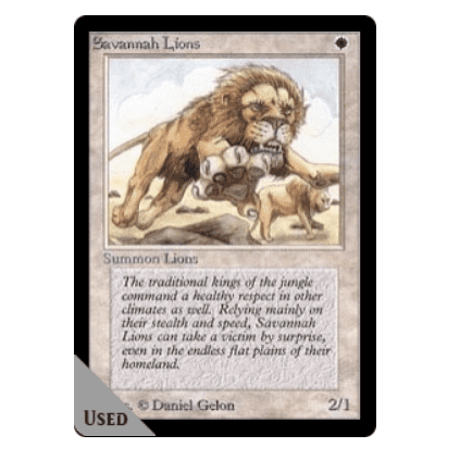 beta mtg savannah lions pl summons card