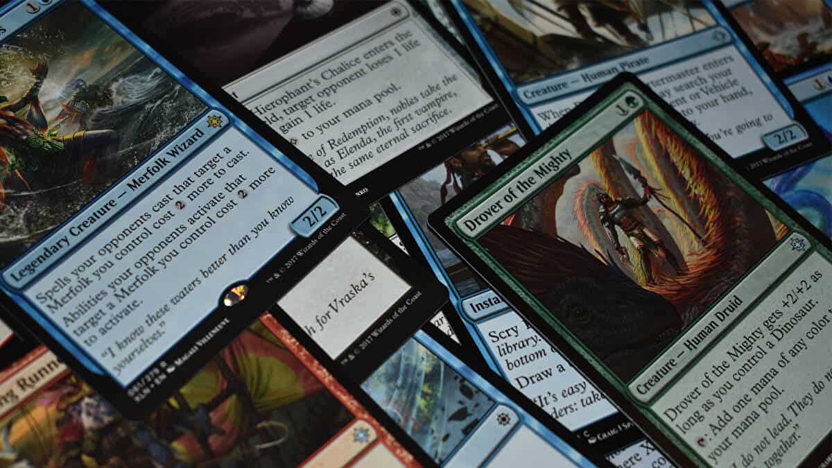 magic the gathering trading card game cards