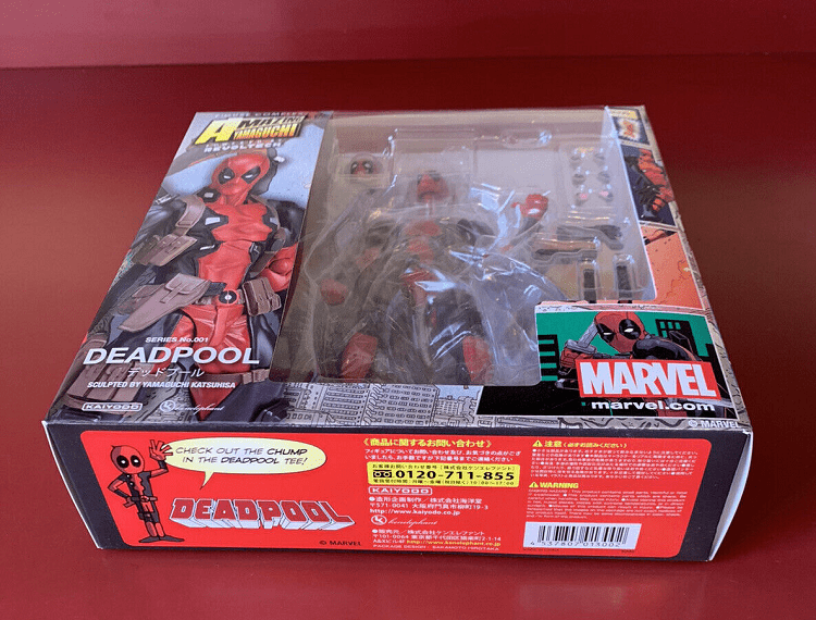 kaiyodo revoltech deadpool amazing yamaguchi