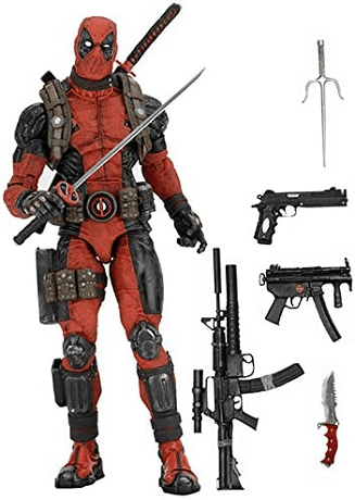 neca quarter scale deadpool