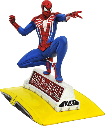 Marvel Gallery Spider-Man on Taxi PVC Figure