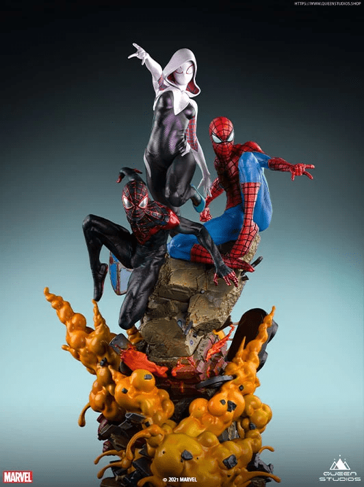 The Amazing Spider-Man Spider-Verse Trio ¼ Statue 