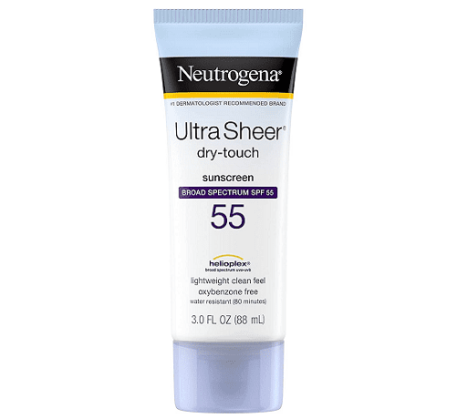 neutrogena sunscreen