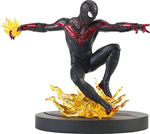 spiderman statue