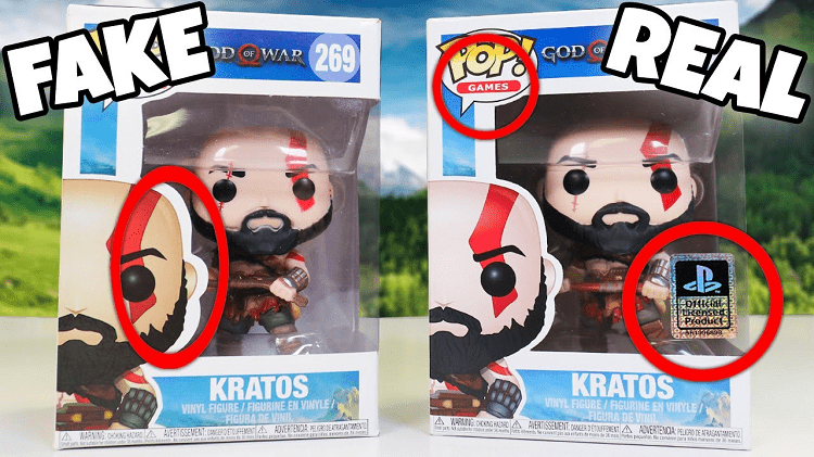 Funko Pop real - fake