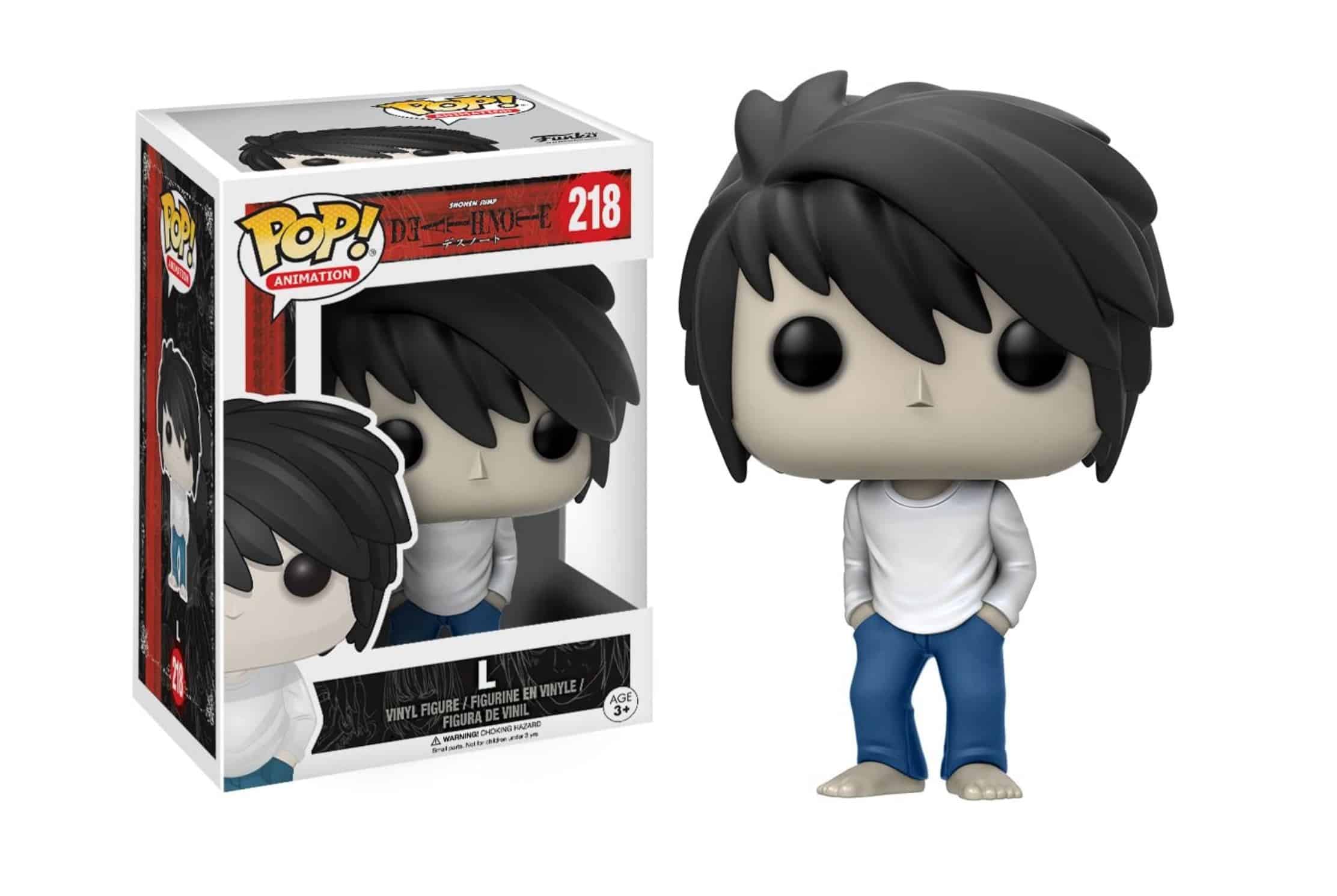 Funko POP! Anime Death Note L Action Figure, Multi, 3.75 inches