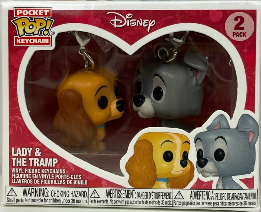 Funko Pocket POP! DIsney Lady & The Tramp Keychain