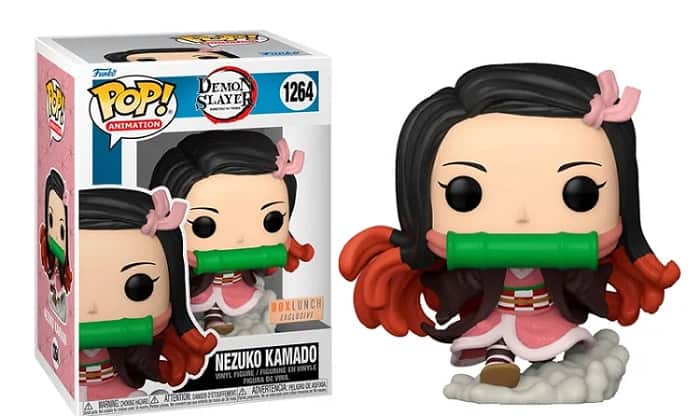 Nezuko Running Funko Pop Box Lunch Exclusive