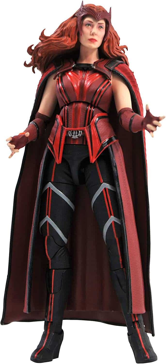 Best Avenger Action Figures of All Time diamond select toys wandavision scarlet witch marvel action figure