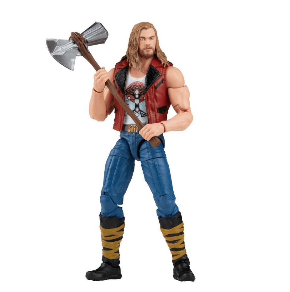 Best Avenger Action Figures of All Time hasbro marvel legends thor love and thunder ravanger build-a-figure